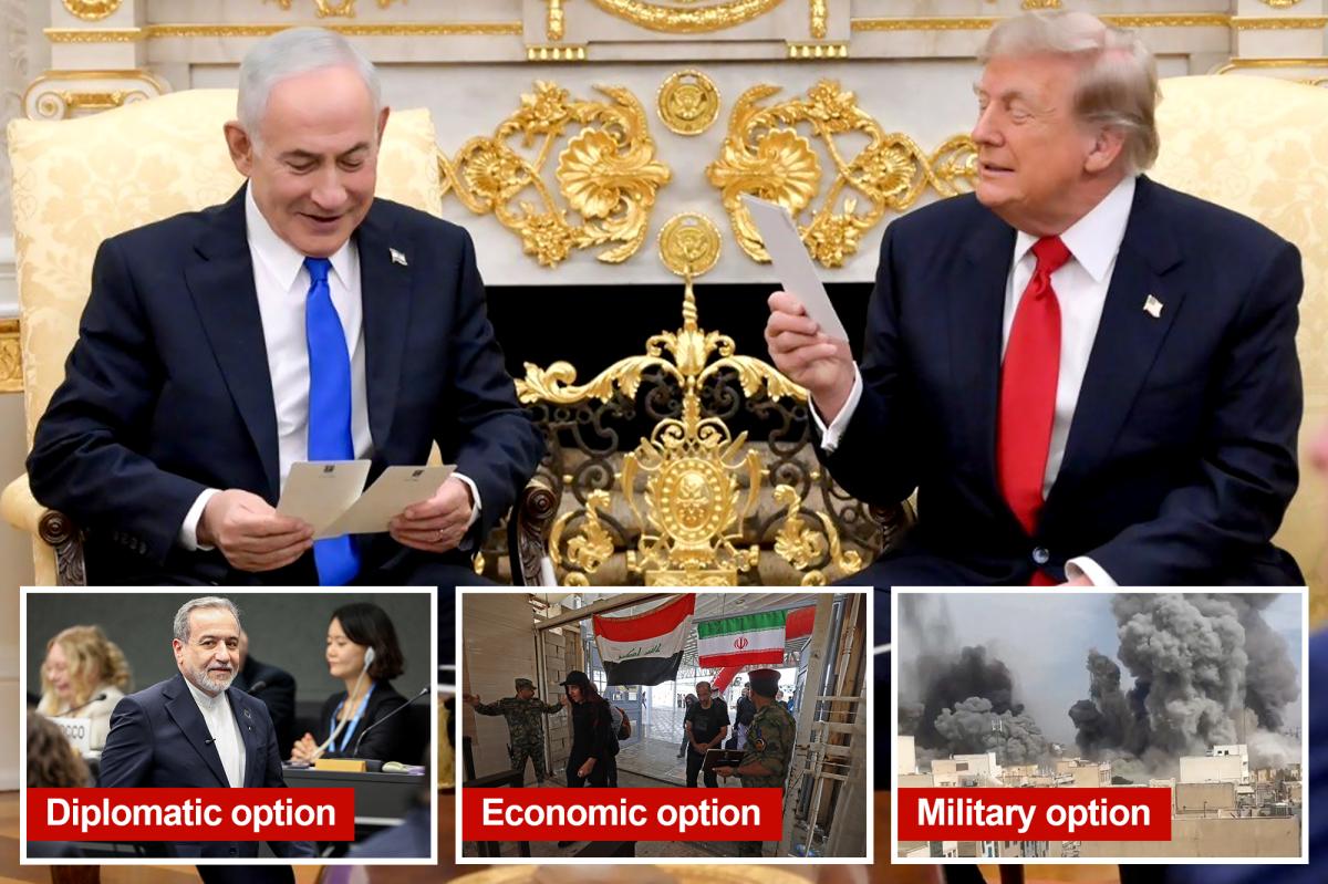 Trump and Netanyahu discussed 'big three' options to snuff out Iran in Oval Office meeting