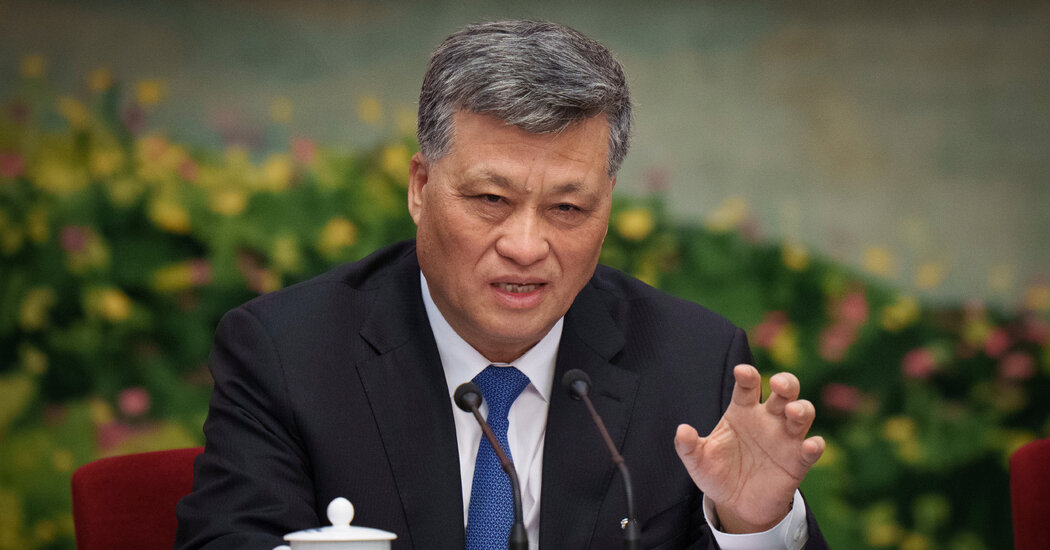 China Purges Top Official Over Corruption and Sex Charges
