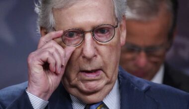 Mitch McConnell's office offers no new update more than 3 weeks after his hospitalization