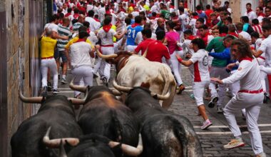 British Man, 86, Injured During Running of the Bulls