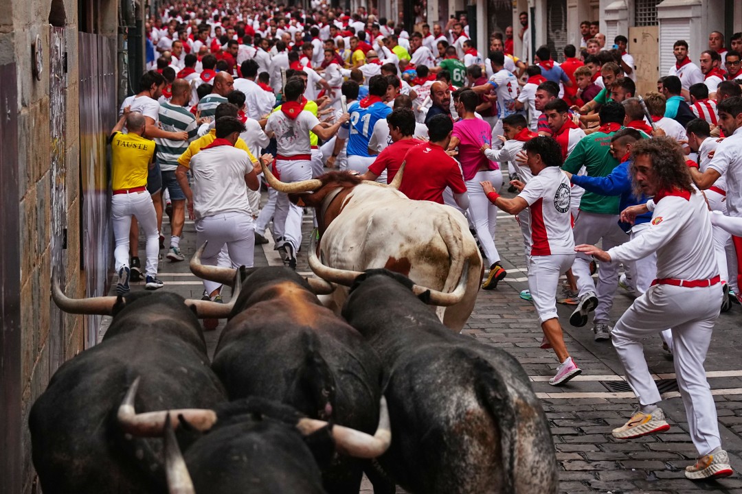 British Man, 86, Injured During Running of the Bulls