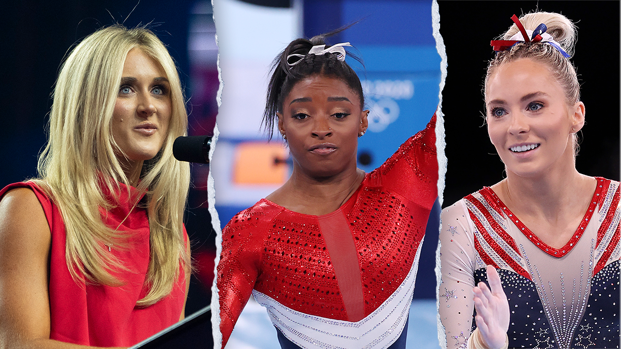 Riley Gaines and MyKayla Skinner send message to Simone Biles on women's sports debate after SCOTUS ruling