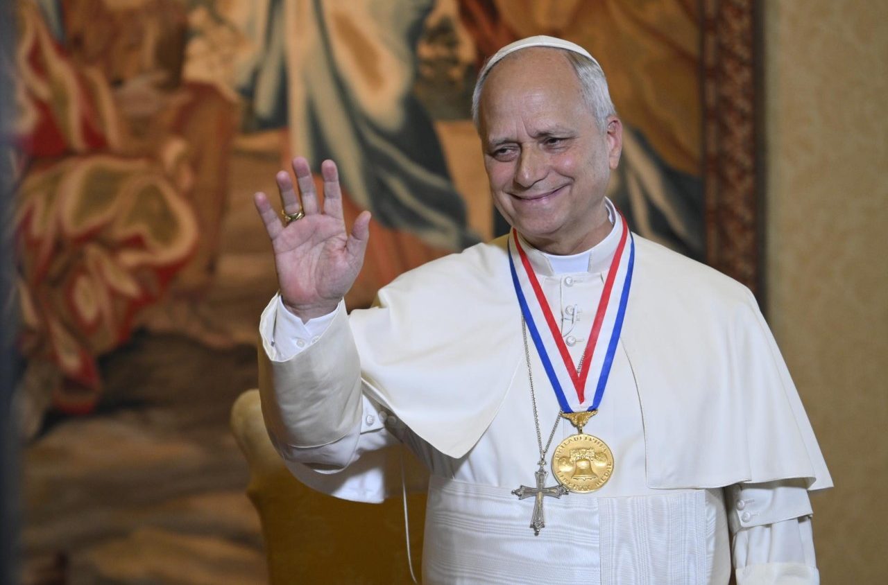 Pope Leo XIV awarded Liberty Medal: 'God bless America'