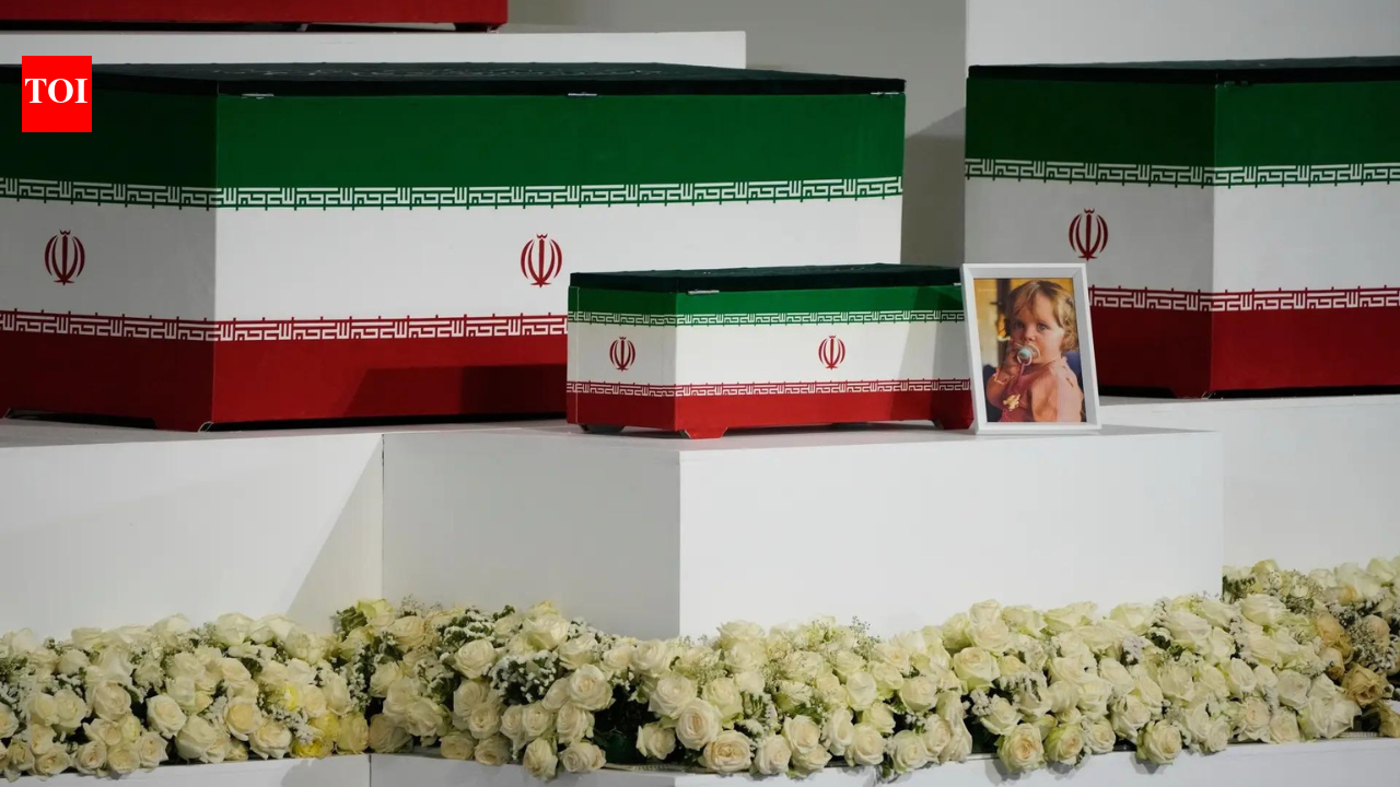 Tiny coffin beside Ali Khamenei's: 14-month-old granddaughter honoured at Iran Supreme Leader's funeral