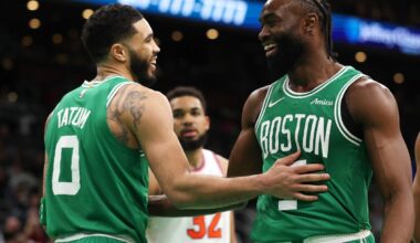 Jayson Tatum opens up in after Jaylen Brown's shock Celtics exit