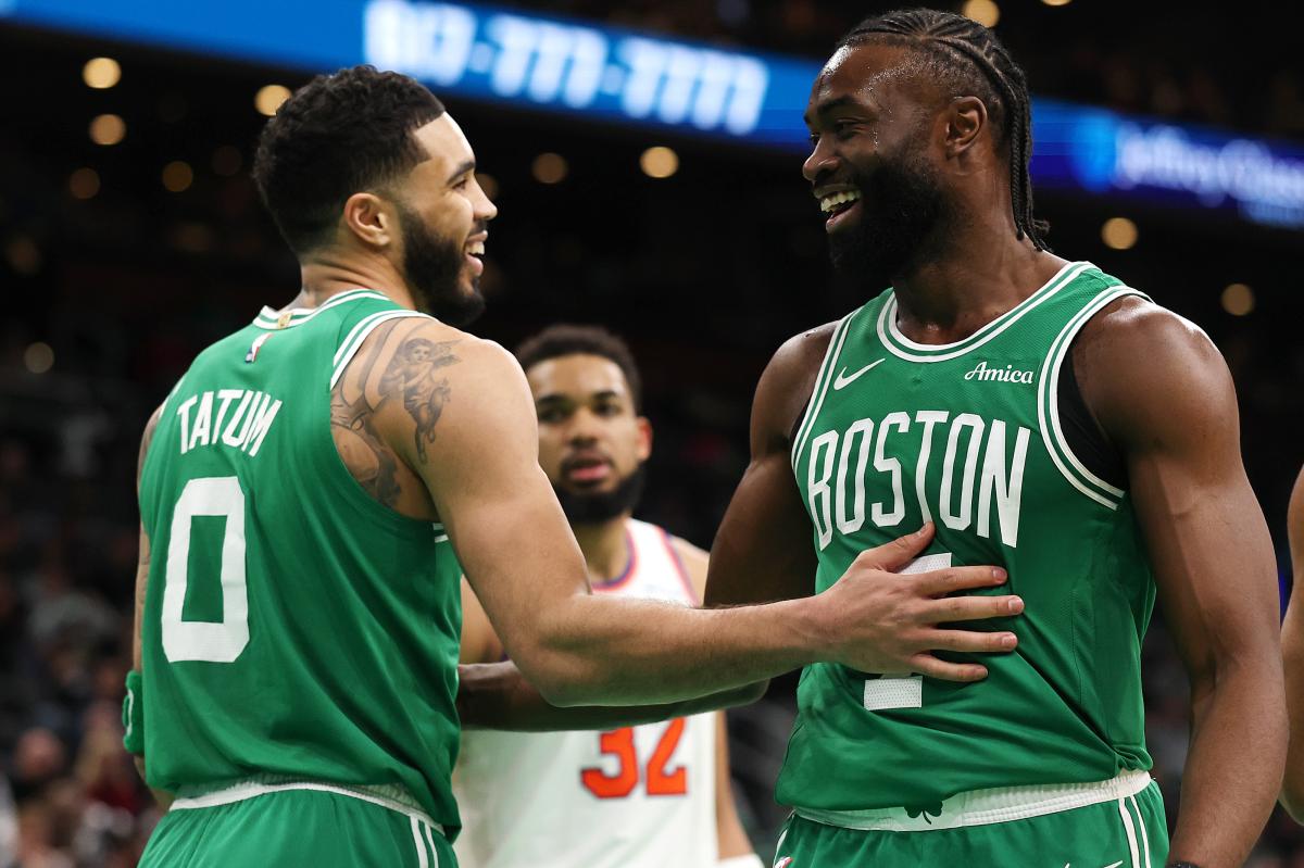 Jayson Tatum opens up in after Jaylen Brown's shock Celtics exit