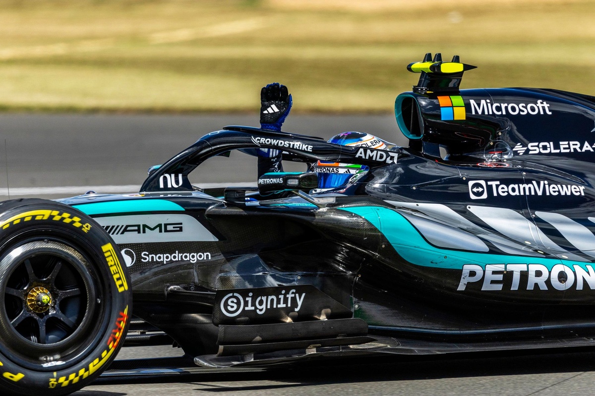 F1 British GP: Kimi Antonelli beats Charles Leclerc to pole position