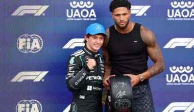 How “stressed” Antonelli beat his nerves – and Leclerc – in British GP qualifying