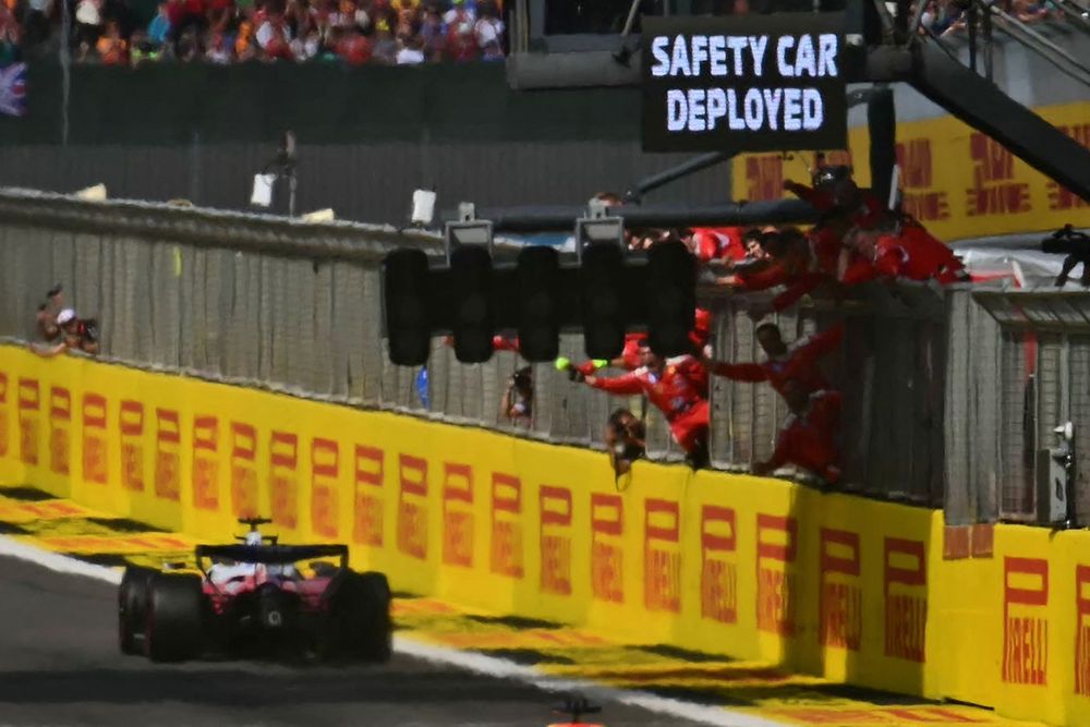 Russell argues the FIA should not adjust the procedures for a safety car at the end of the race