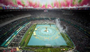 England enter the Azteca cathedral – football’s greatest stadium