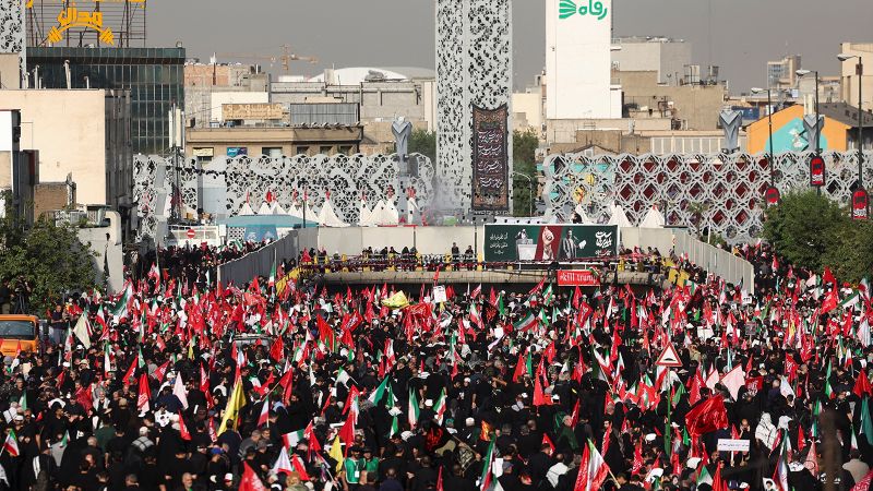 Live updates: Iran war, Ali Khamenei funeral underway, largest crowds yet expected