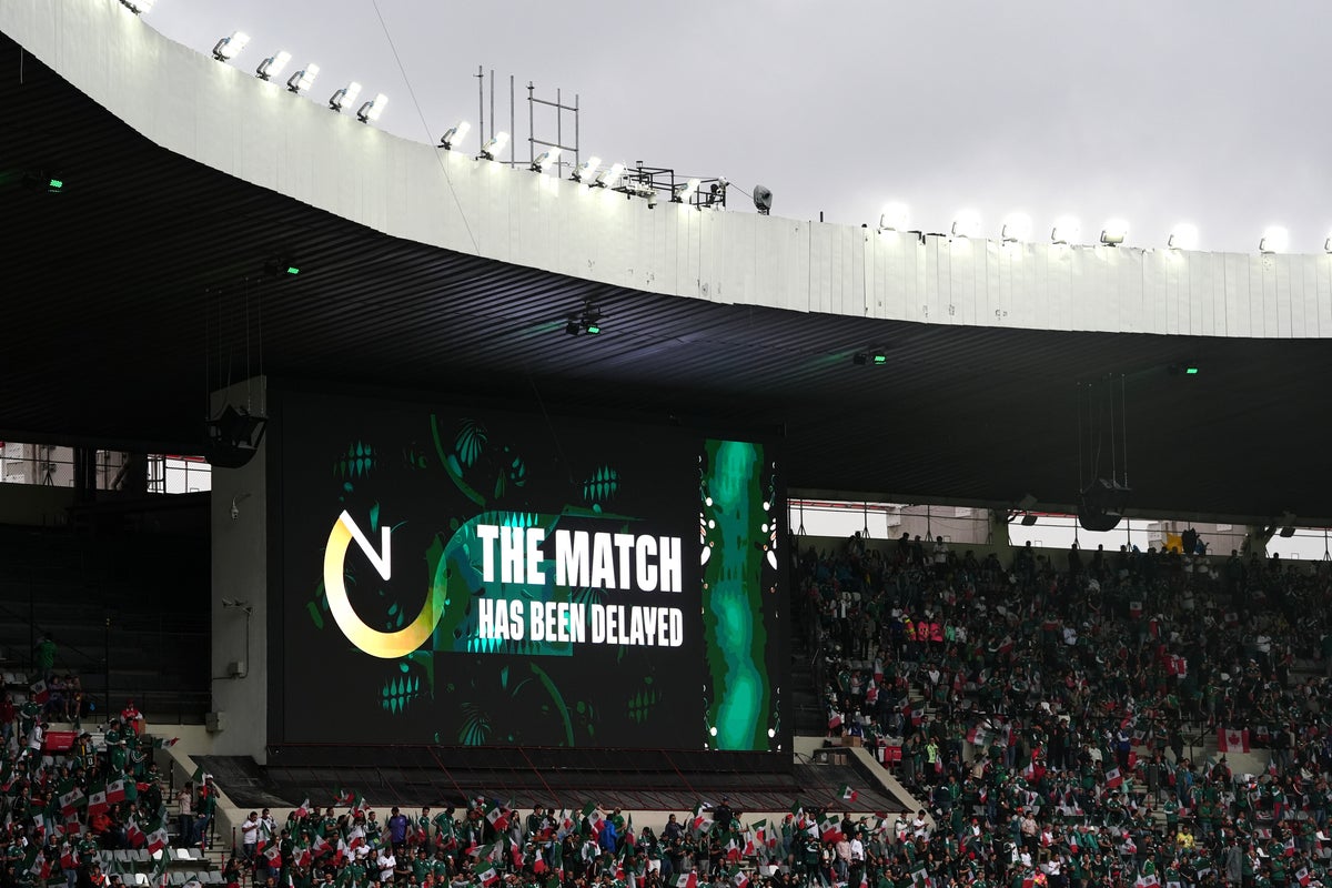 What is Fifa’s weather protocol for World Cup 2026 after Mexico v England delayed?