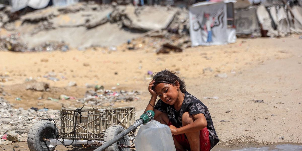 As Gaza Water Crisis Worsens, Israel Bombs Critical Facility in Possible War Crime
