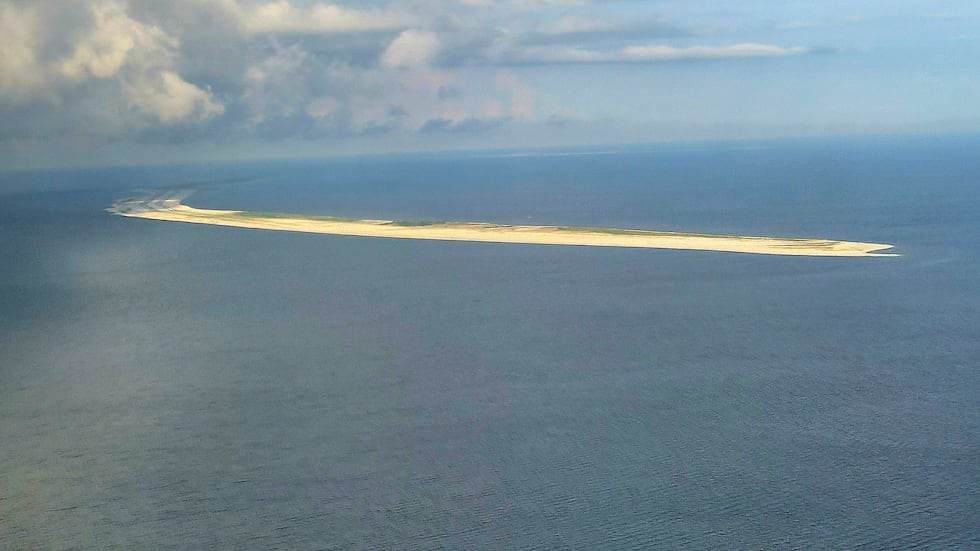A view of Horn Island as the United Cajun Navy took part in the search. 