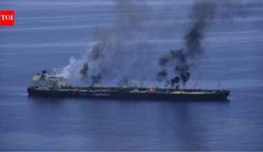 Strait Of Hormuz: Oil tanker hit at Hormuz: US accuses Iran of attacking 2 commercial ships, mulls counter strike