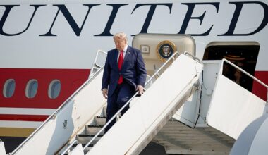 Trump sends new Air Force One to Mildenhall, flies former plane to US
