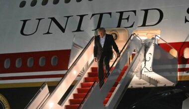Trump Abruptly Switches Back To Old Air Force One Instead Of Qatari Plane
