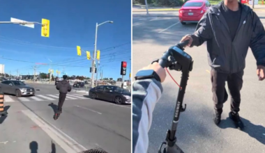 Toronto scooter theft caught on camera in Jane and Finch