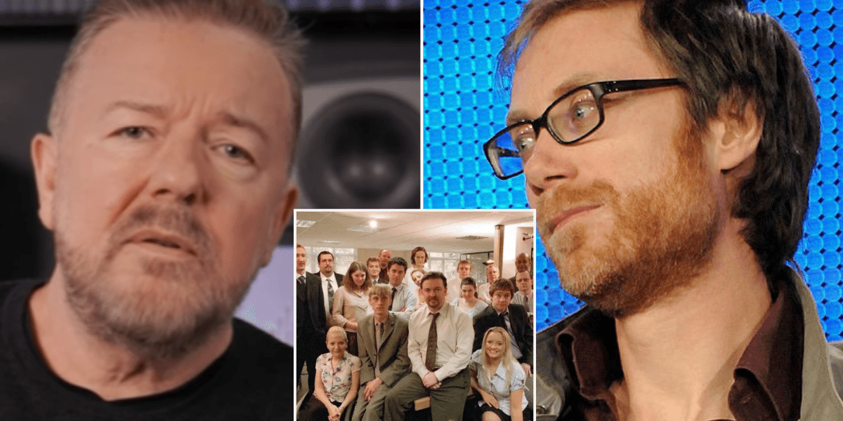 Ricky Gervais under fire for 'erasing' Stephen Merchant from The Office anniversary special