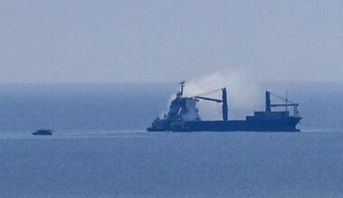 Ukraine-Russia war latest: Putin strikes civilian ship near Black Sea port after threatening ‘powerful’ attacks