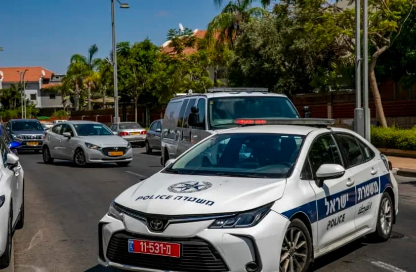 Israel Police car
