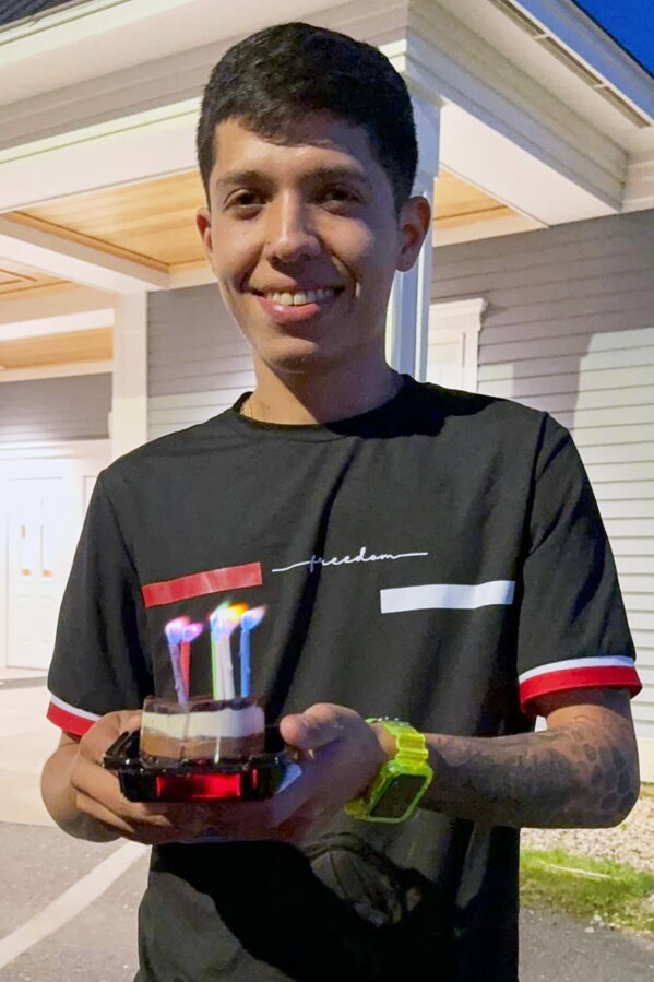 This undated photo provided by the Maine Immigrants’ Rights Coalition shows Johan Sebastián Durán Guerrero, who was fatally shot by an Immigration and Customs Enforcement agent on Monday, July 13, 2026. (Maine Immigrant' Rights Coalition via AP) CORRECTION; Corrects to Maine Immigrants’ Rights Coalition instead of Maine Immigrant Rights Coalition.