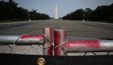 New Reflecting Pool Photos Show No Evidence Of The ‘300 Yards Long’ Gash Trump Describes
