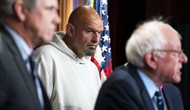 John Fetterman says anti-Israel shift could push him from Democrats