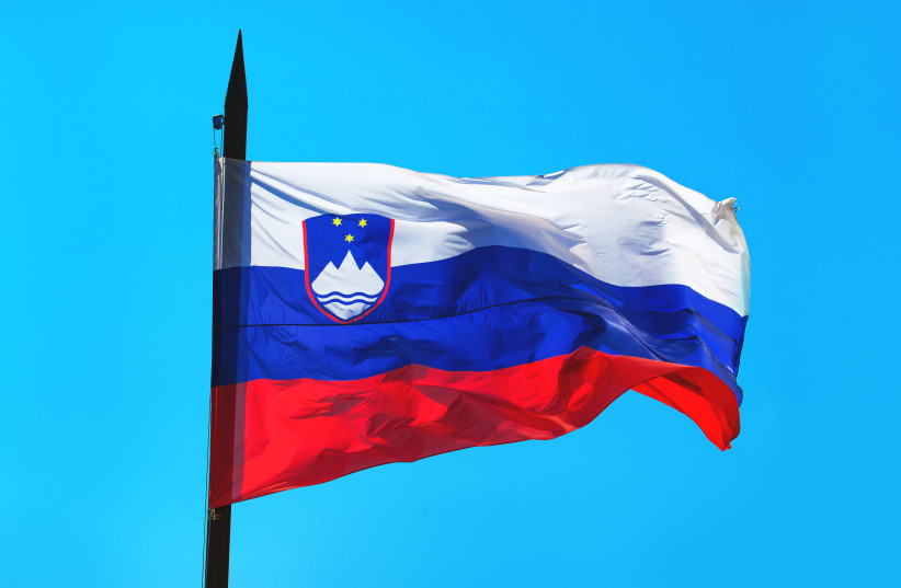 Slovenian flag; illustrative.