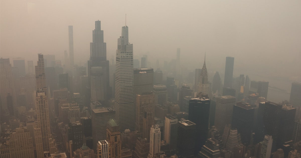 Is the smoke going to clear today? Current air quality map, NYC timeline