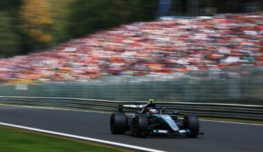 F1 Belgian GP: Kimi Antonelli fastest as Lewis Hamilton crashes at session's end