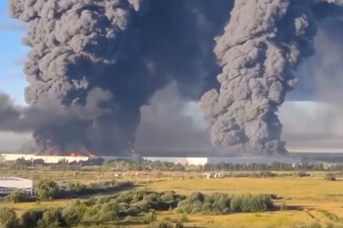 Ukraine-Russia war live: Nine killed in drone strike on warehouse of Russia’s largest online retailer