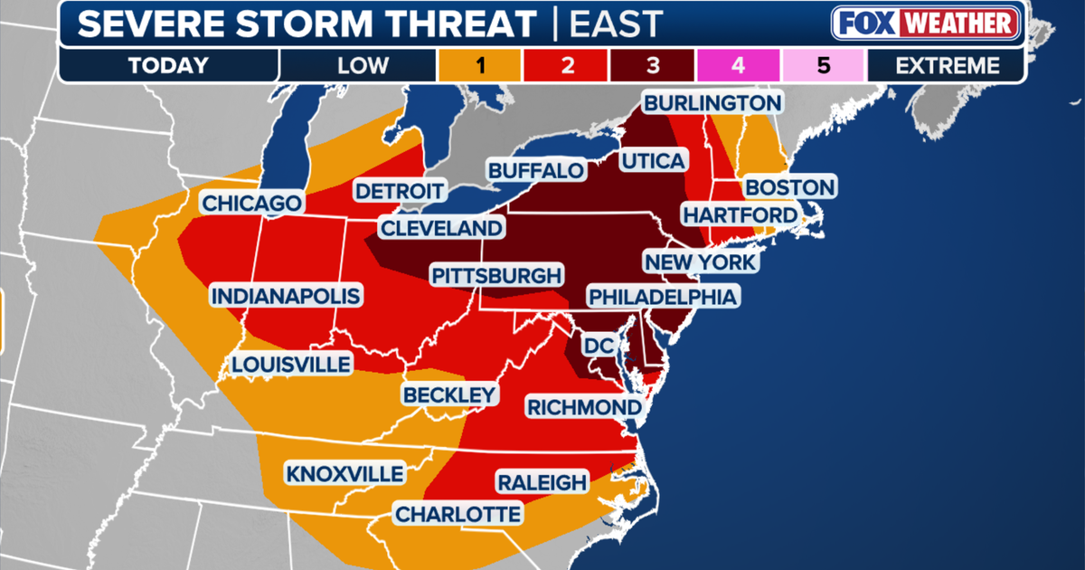 DC, VA, MD weather: Severe storms timeline, impacts Saturday