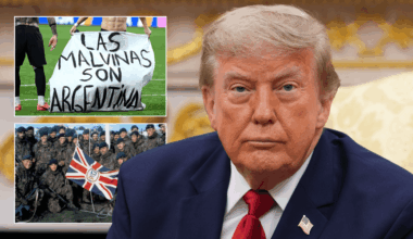 Donald Trump ‘reexamining’ Falklands position after backing Argentinian World Cup banner, Republican commentator says