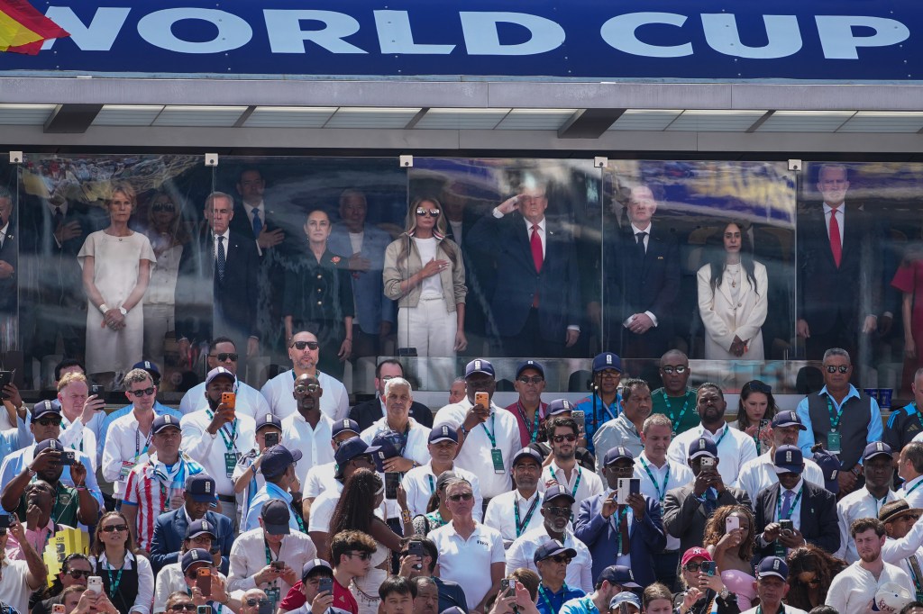 Trump Booed During World Cup Final Telecast