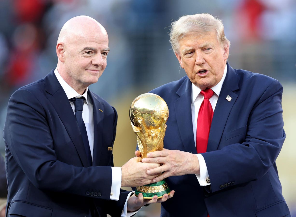 Trump Cropped Out Of Spain’s World Cup Victory Photo