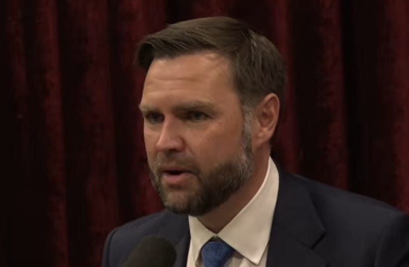 US Vice President JD Vance speaks on Joe Rogan's podcast, published July 15, 2026.