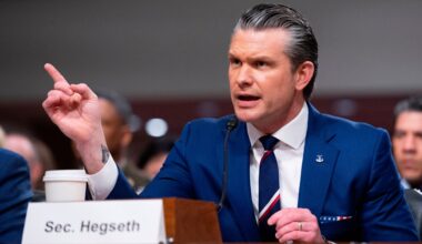 Pete Hegseth blasts Democrats at hearing over Iran war leadership