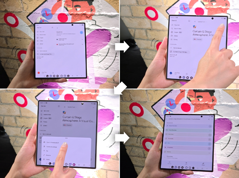 Gemini Notebook streamlines the process of organizing meeting materials and notes.