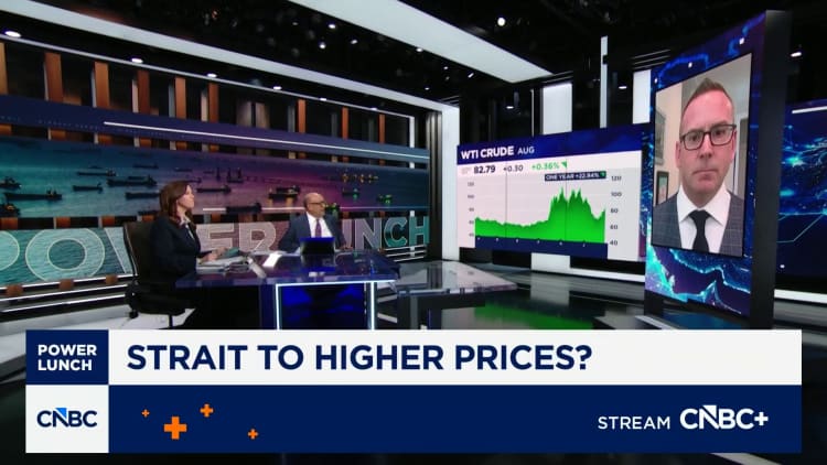 Iranians still have control over the Strait of Hormuz, says Kpler's Matt Smith