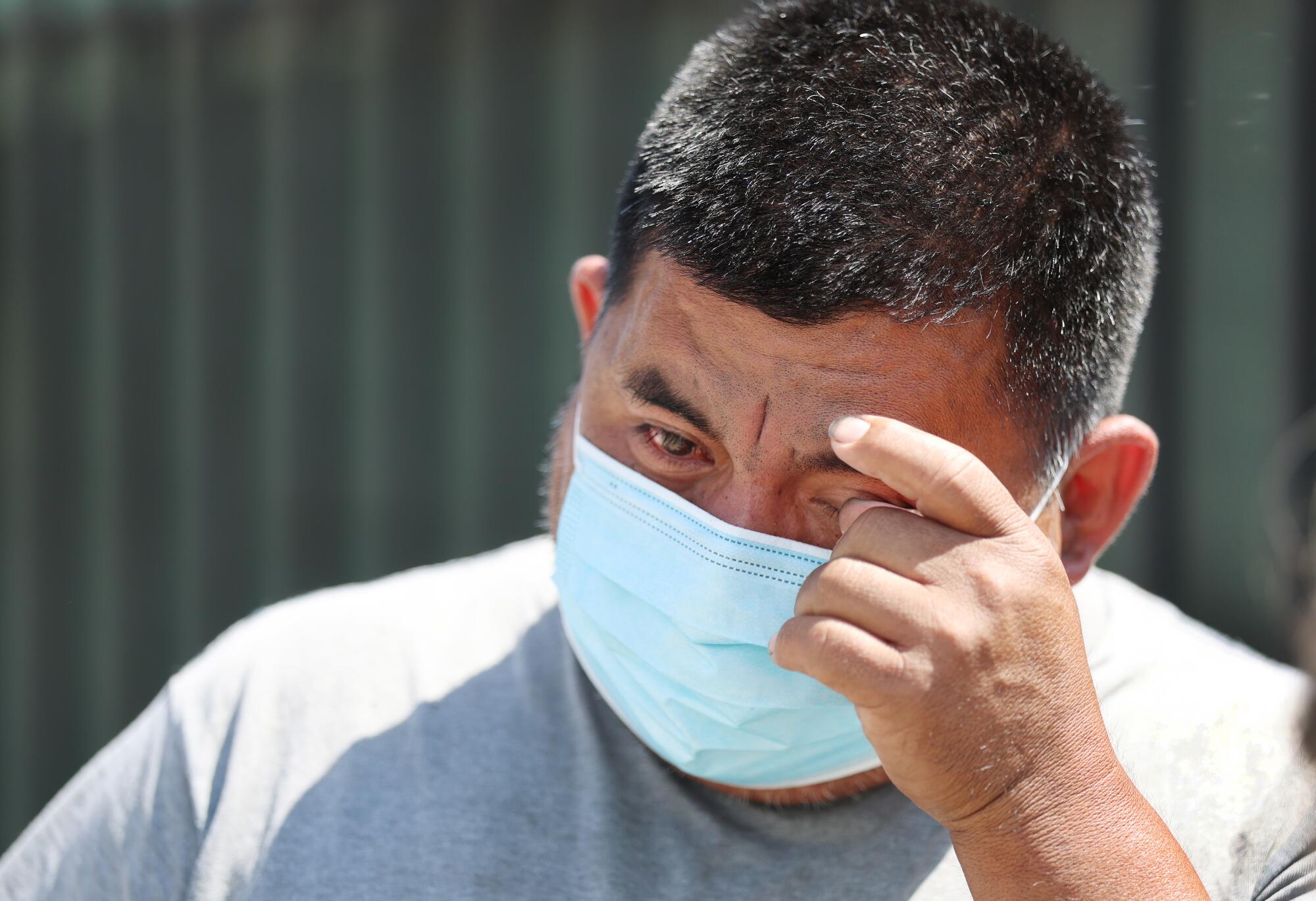 Martin Ramirez said the oders hve caused him headaches, a sore throat and breathing problems. 