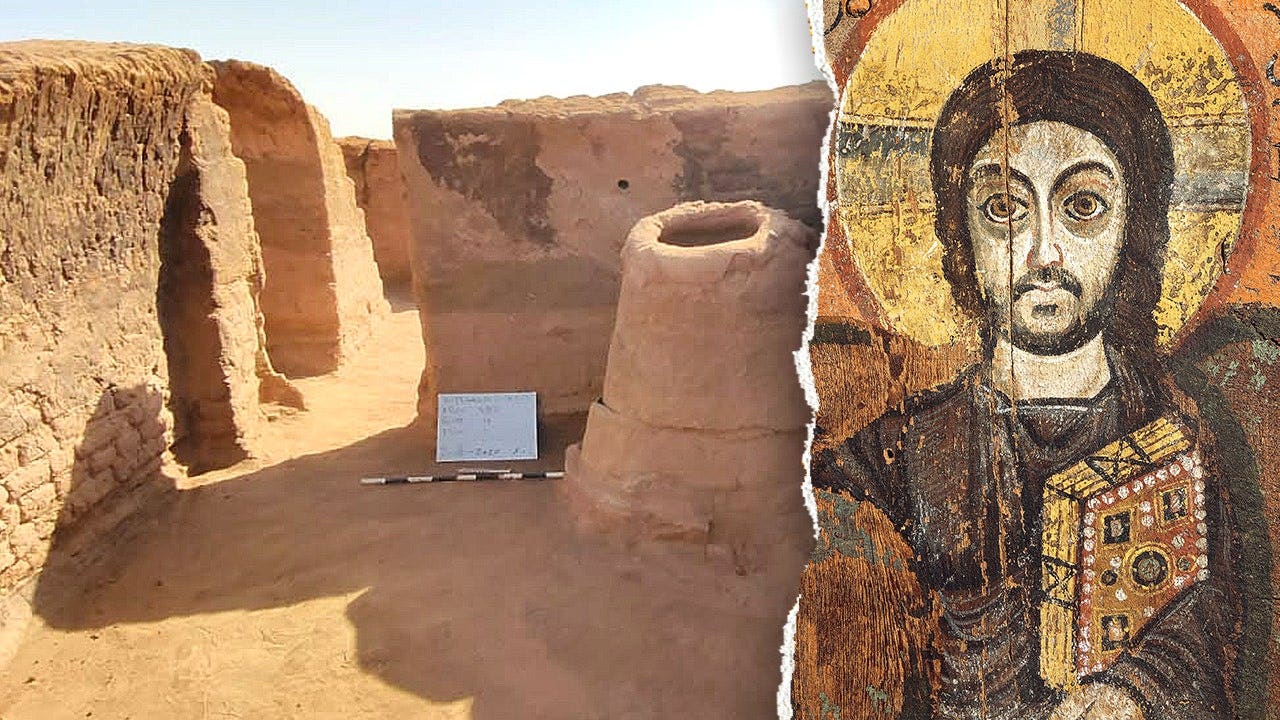 Ancient Christian city with church is uncovered in Egypt's Dakhla Oasis