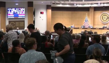 'A punch in the gut': Parents confront Cobb school board over Trump visit