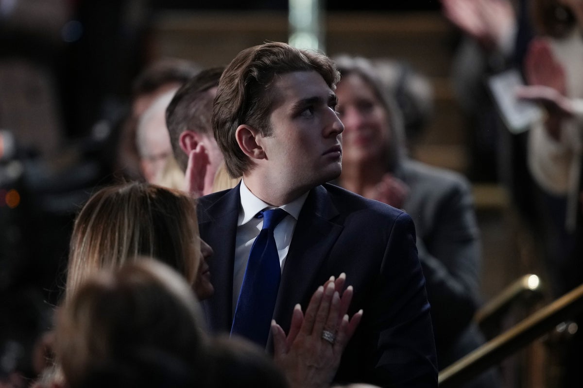 House Democrat wants Barron Trump to testify about ‘political interference’ in Andrew and Tristan Tate extradition