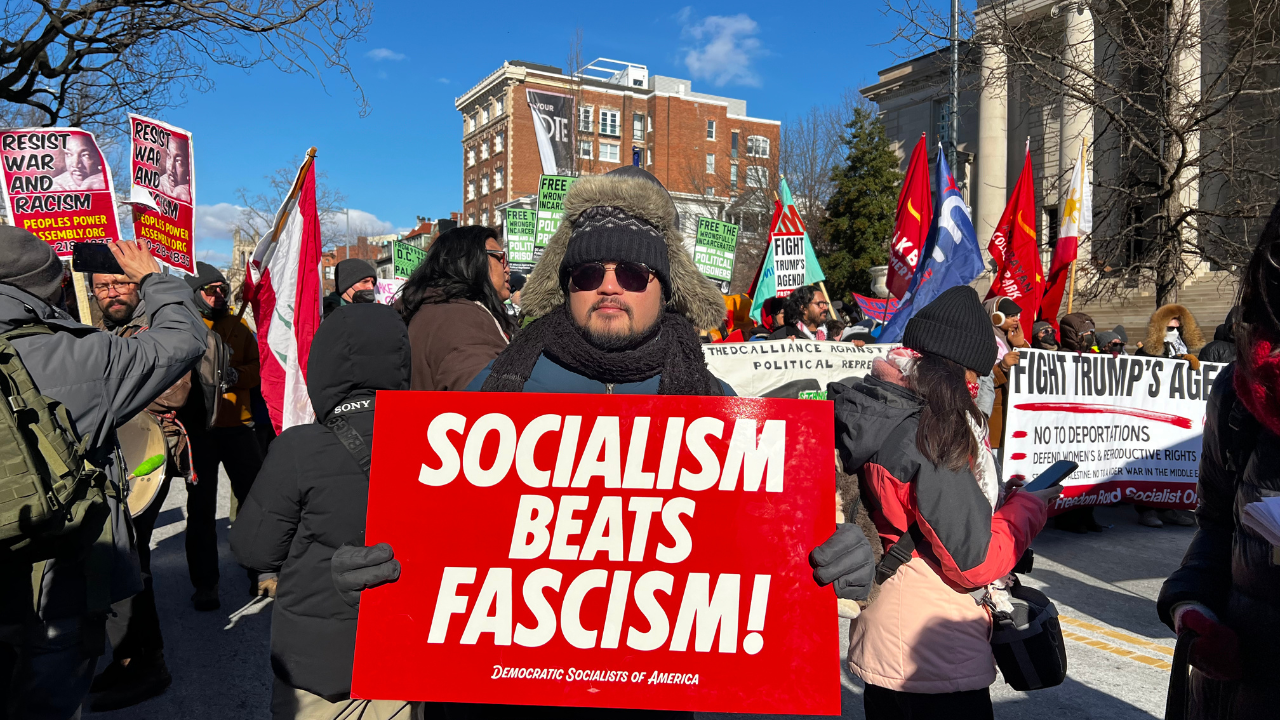 DSA co-chair Megan Romer calls to abolish Senate, ICE and prisons