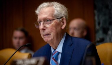 Mitch McConnell’s Health Largely Unclear 2 Weeks After Hospital Photo