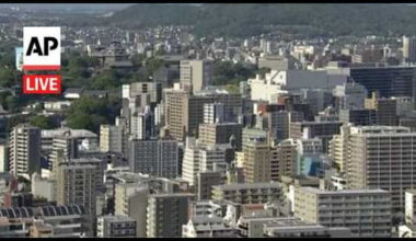 A magnitude 7.1 earthquake shakes part of southern Japan and a tsunami advisory is issued
