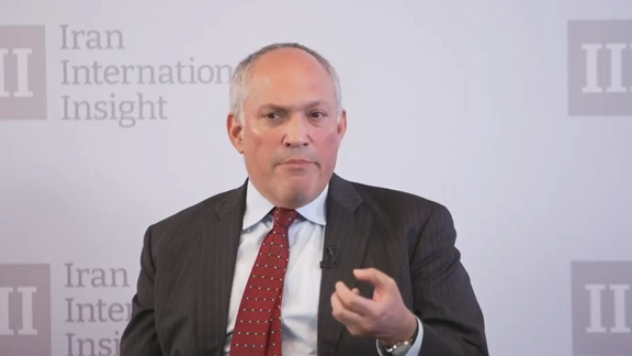 Michael Rubin of the American Enterprise Institute at Iran International town hall in Washington 
