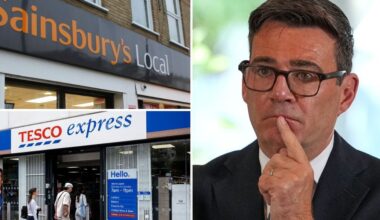 Cost of living alert: Sainsbury's and Tesco warn Andy Burnham 'food shock looms'