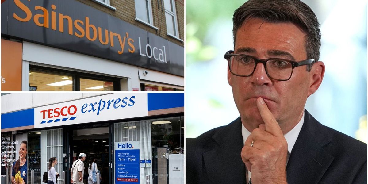 Cost of living alert: Sainsbury's and Tesco warn Andy Burnham 'food shock looms'